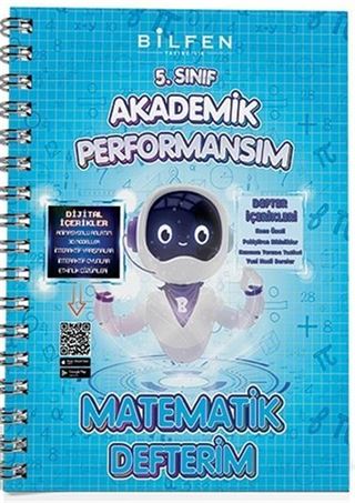 5. Sınıf Matematik Akademik Performansım Defterim