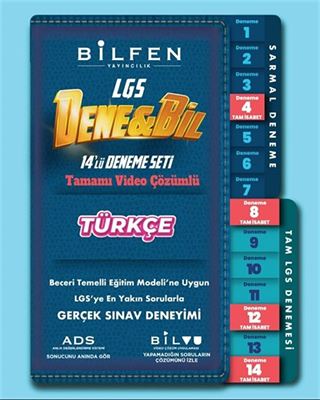 8.Sınıf Denebil Türkçe 14'lü Deneme Seti
