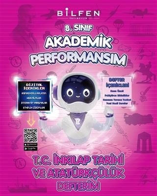 8. Sınıf İnkılap Tarihi ve Atatürkçülük Akademik Performansım Defterim
