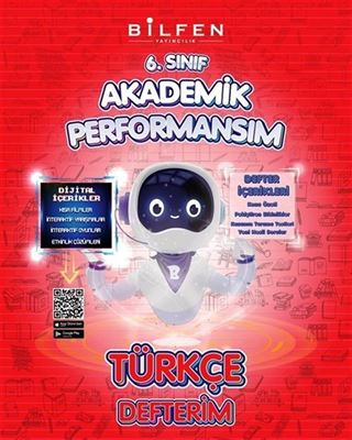 6. Sınıf Türkçe Akademik Performansım Defterim