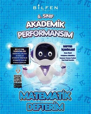 6. Sınıf Matematik Akademik Performansım Defterim