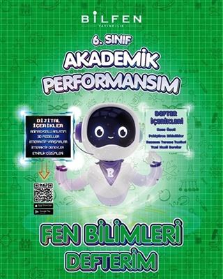 6. Sınıf Fen Bilimleri Akademik Performansım Defterim