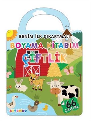 Benim İlk Çıkartmalı Boyama Kitabım Çiftlik