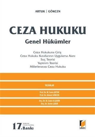 Ceza Hukuku Genel Hükümler