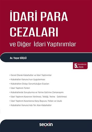 İdari Para Cezaları ve Diğer İdari Yaptırımlar