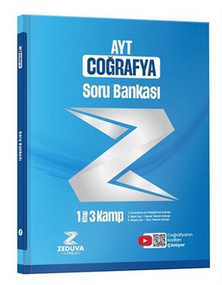 Coğrafyanın Kodları AYT Coğrafya 1 Kitap 3 Kamp Soru Bankası