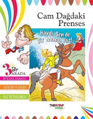 Cam Dağdaki Prenses (Üçü Bir Arada Etkinlik Kitabı)