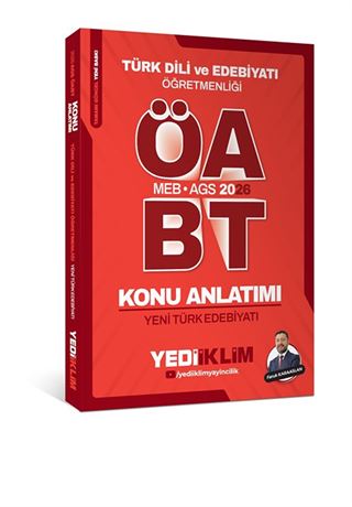 2026 MEB AGS ÖABT Türk Dili ve Edebiyatı Öğretmenliği Yeni Türk Edebiyatı Konu Anlatımı