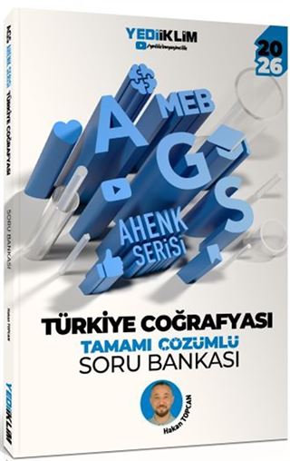 2026 MEB AGS Ahenk Serisi Türkiye Coğrafyası Tamamı Çözümlü Soru Bankası