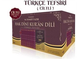 Hak Dini Kur'an Dili Türkçe Tefsiri (10 Cilt) (Ciltli)