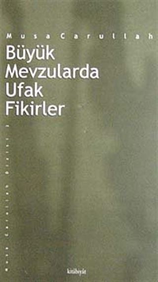 Büyük Mevzularda Ufak Fikirler