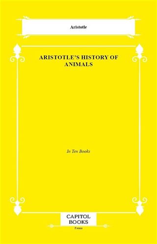 Aristotle's History of Animals
