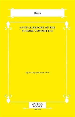 Annual Report of the School Committee
