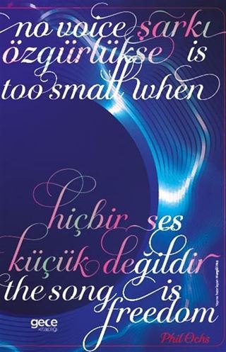 Şarkı Özgürlükse Hiçbir Ses Küçük Değildir Defter