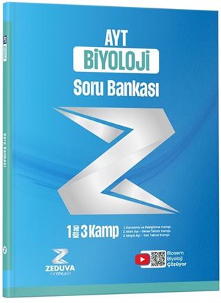 Biosem AYT Biyoloji 1 Kitap 3 Kamp Soru Bankası
