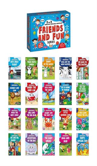İngilizce Hikayeler 2 ve 3.Sınıf (20 Kitap)