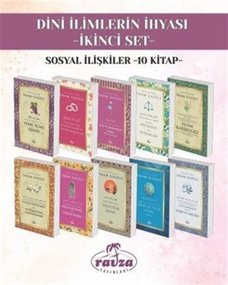 Dini İlimlerin İhyası İkinci Set Sosyal İlişkiler (10 Kitap)