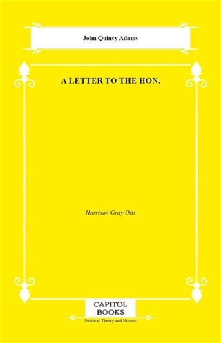 A Letter to the Hon.