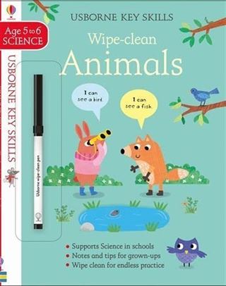 Wipe-Clean Animals 5-6