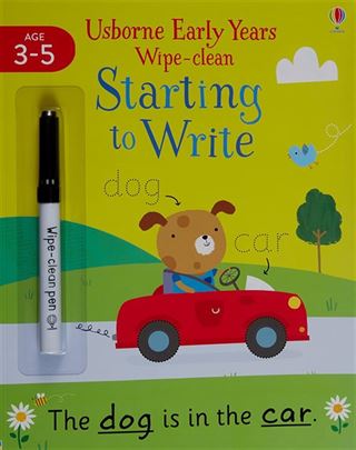 Early Years Wipe Clean Starting To Write
