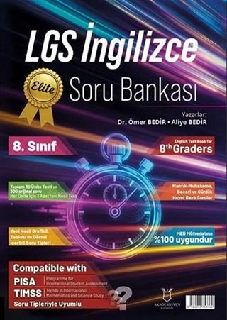 LGS (Liselere Geçiş Sınavı) İngilizce Elit Soru Bankası  İkiz Sorular