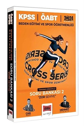 2024 ÖABT Beden Eğitimi ve Spor Öğretmenliği Cross Serisi 'Zor Seviye' Soru Bankası 2