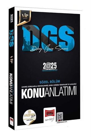 2025 DGS VİP Sözel Yetenek Konu Anlatımı