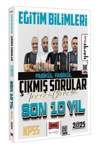 2025 KPSS Eğitim Bilimleri Tamamı Çözümlü Fasikül Fasikül Son 10 Yıl Çıkmış Sorular