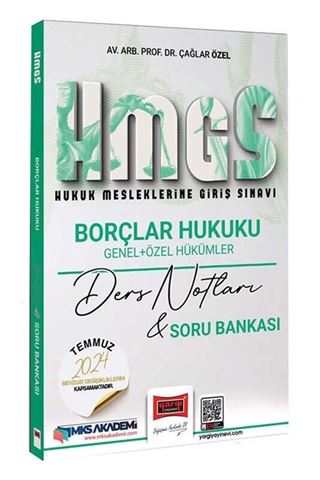 2025 Hukuk Mesleklerine Giriş Sınavı Borçlar Hukuku Genel ve Özel Hükümler Ders Notları ve Soru Bankası