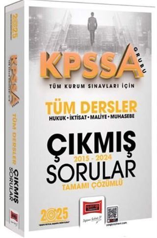 2025 KPSS-A Grubu Tüm Kurum Sınavları İçin Tüm Dersler 10 Yıl Çıkmış Sorular
