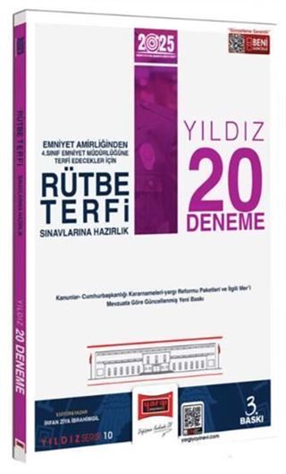 2025 Rütbe Terfi Sınavlarına Hazırlık Yıldız 20 Deneme