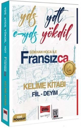 2025 YDS YDT E-YDS YÖKDİL Gökhan Hoca İle Fransızca Kelime Kitabı Fiil-Deyim