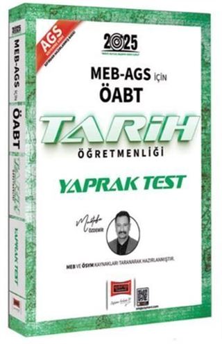 MEB-AGS ÖABT Tarih Öğretmenliği Yaprak Test