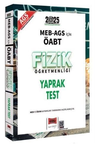2025 MEB-AGS ÖABT Fizik Öğretmenliği Yaprak Test