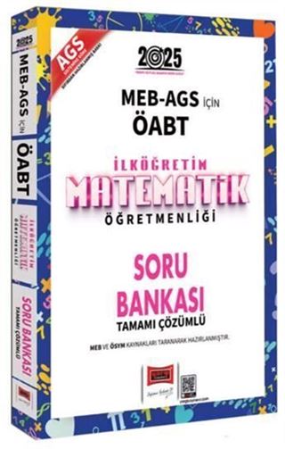 2025 MEB AGS ÖABT İlköğretim Matematik Öğretmenliği Tamamı Çözümlü Soru Bankası