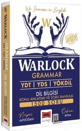 YDT YDS YÖKDİL Warlock Grammar Dil Bilgisi Konu Anlatımı ve Soru Bankası