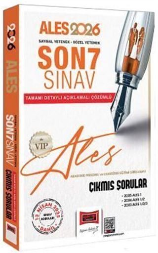2026 ALES VIP Son 7 Sınav Çıkmış Sorular (13 Nisan 2025 Sınavı Dahil)