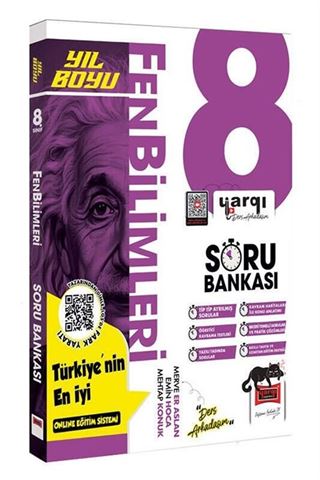 8. Sınıf LGS Fen Bilimleri Yıl Boyu Soru Bankası