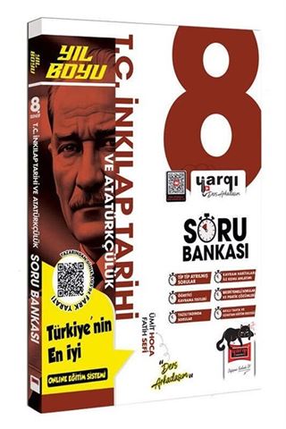 8. Sınıf LGS T.C. İnkılap Tarihi ve Atatürkçülük Yıl Boyu Soru Bankası