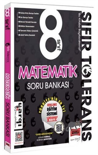 8. Sınıf Ders Arkadaşım Sıfır Tolerans Matematik Soru Bankası