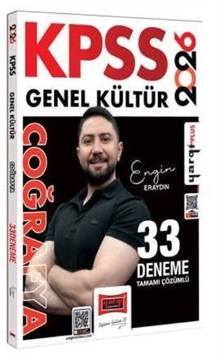 2026 KPSS Genel Kültür Coğrafya Tamamı Çözümlü 33 Deneme