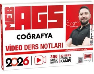 2026 MEB-AGS Öğretmen Adayları İçin Coğrafya Video Ders Notlar