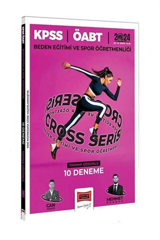 ÖABT Beden Eğitimi ve Spor Öğretmenliği Cross Serisi Tamamı Çözümlü 10 Deneme