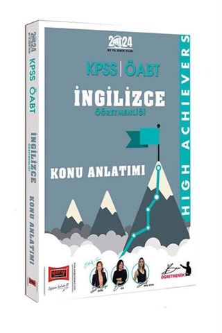 2024 ÖABT İngilizce Öğretmenliği High Achievers Konu Anlatımı