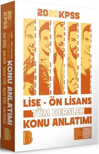 2026 Lise - Ön Lisans Tüm Dersler Konu Anlatımı
