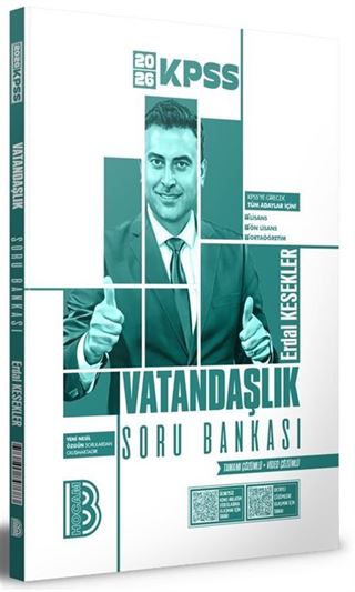 2026 KPSS Vatandaşlık Tamamı Video Çözümlü Soru Bankası