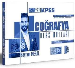 2026 KPSS Coğrafya Ders Notları