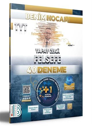 TYT Yapay Zeka Felsefe 40 Deneme Benim Hocam Yayınları