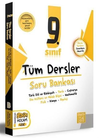 9. Sınıf Tüm Dersler Soru Bankası
