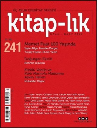Kitap-lık 241 Ocak-Mart 2026 Memet Fuat 100 Yaşında